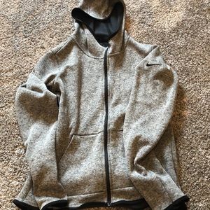 Nike Dri-Fit fleece zip up jacket Size M